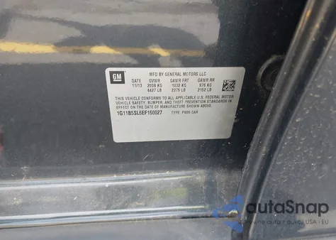 1G11B5SL6EF160027